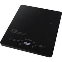 Cecotec Tragbare Induktionskochplatte Full Crystal Onyx schwarz, 2.000 Watt, Kochzone Ø 12 - 28cm, Timer