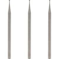 Dremel Graviermesser Ø 0,8 mm (108), Fräser 3 Stück, Schaft Ø 3,2mm