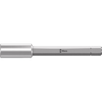 Wera Universalhalter 893/1 1/4" x 75 mm, Adapter Mit Edelstahlhülse und starkem Dauermagnet