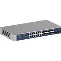 Netgear GS724T, Switch blau