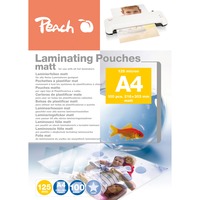 Peach Laminierfolie A4 125mic PP525-22, Folien matt, 100 Stück, beschreibbar
