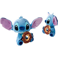 Simba Disney Stitch mit Doughnut, Kuscheltier 25 cm