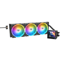 Thermaltake MAGFloe 420 Ultra ARGB Sync AIO Liquid Cooler, Wasserkühlung schwarz