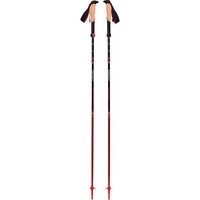 Black Diamond Trekkingstöcke Pursuit FLZ S/M, Fitnessgerät schwarz/rot, 1 Paar, 110-125 cm