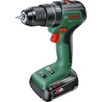 Bosch Heimwerken & Garten Akku-Schlagbohrschrauber UniversalImpact 18V-60 grün/schwarz, Li-Ionen Akku 2,0Ah, Koffer, POWER FOR ALL ALLIANCE