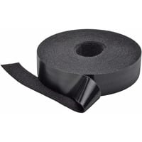 Digitus Klettband für strukturierte Verkabelung, 10 Meter Rolle, Kabelführung schwarz, 20mm breit