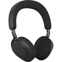 Jabra Evolve3 75, Headset schwarz, UC, USB-A Bluetooth-Adapter, Schnurloses Ladepad