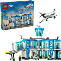 LEGO 60502 City Flughafen mit Flugzeug, Konstruktionsspielzeug 