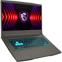 MSI Thin 15 B13UC-3073, Gaming-Notebook grau, Intel® Core™ i5-13420H, NVIDIA GeForce RTX 3050, 16 GB DDR4, 512 GB (512 GB SSD), Ohne Betriebssystem
