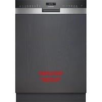 Siemens SN55ZS07CE iQ500, Spülmaschine edelstahl (gebürstet)/schwarz, 60 cm, Home Connect
