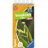 Ravensburger tiptoi Wieso? Weshalb? Warum? Quiz - Insekten & Co., Lernbuch 