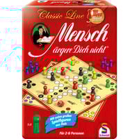 Schmidt Spiele Classic Line: Mensch ärgere Dich nicht in Metalldose, Brettspiel