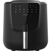 Cecotec Heißluftfritteuse CecoFry Rain schwarz, 1.550 Watt, Korb 5,5 Liter, Öldosierer