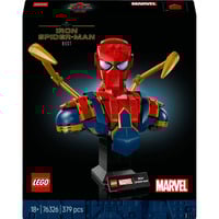 LEGO 76326 Marvel Iron Spider-Man Büste, Konstruktionsspielzeug