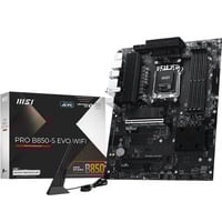 MSI PRO B850-S EVO WIFI, Mainboard schwarz/silber