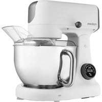 Medion Life Digitale Küchenmaschine MD12600 weiß, 800 Watt, 4,6 Liter Schüssel, inkl. Fleischwolf