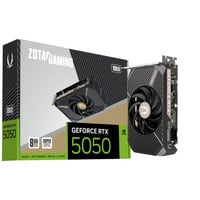 ZOTAC GeForce RTX 5050 SOLO 8GB, Grafikkarte DLSS 4, 3x DisplayPort, 1x HDMI 2.1