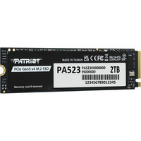 Patriot PA523 2 TB, SSD PCIe 5.0 x4, NVMe 2.0, M.2 2280