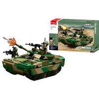 Sluban ARMY ZBD-04As Infanteriekampffahrzeug, Konstruktionsspielzeug 