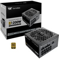 Thermaltake Toughpower GT 1200W, PC-Netzteil schwarz, 2x 12-Pin High Power GPU, 5x PCIe, Kabelmanagement, 1200 Watt