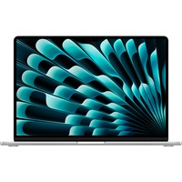 Apple MacBook Air (15") 2023, Notebook silber, M2, 10-Core GPU, macOS, Deutsch, 38.9 cm (15.3 Zoll), 256 GB SSD
