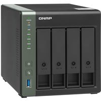 QNAP TS-431X3-4G, NAS schwarz/grau