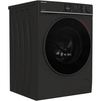 SHARP ES-WNFL814CMDA-DE , Waschmaschine schwarz (matt), Advanced Inverter Motor