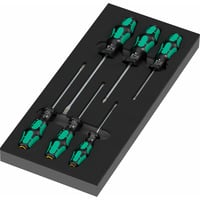 Wera 9718 Schaumstoffeinlage Schraubendreher Kraftform Serie 300 Set 2, 7-teilig in Schaumstoffeinlage für Werkstattwagen