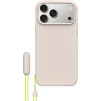 Apple Beats Kickstand Case mit MagSafe und Kamerasteuerung, Handyhülle beige, iPhone 17 Pro Max