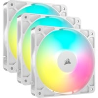Corsair RS120 ARGB, Gehäuselüfter weiß, 3er Pack, 120 mm