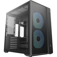 DeepCool CG590 MESH 2F, Tower-Gehäuse schwarz, Tempered Glass