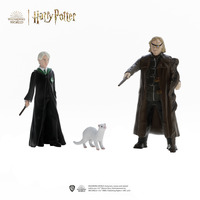 Schleich Wizarding World Harry Potter - Mad-Eye Moody & Draco Malfoy mit Frettchen, Spielfigur 