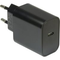 Inter-Tech Ladegerät PD-2020, USB-C Charger schwarz, ohne Kabel, PD 20 Watt, Quick-Charge 3.0