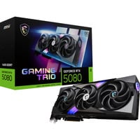 MSI GeForce RTX 5080 GAMING TRIO OC, Grafikkarte DLSS 4, 3x DisplayPort, 1x HDMI 2.1