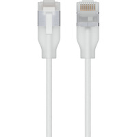 Ubiquiti UniFi Etherlighting Cat.6a Premium-Patchkabel weiß, 0,15 Meter, gesleevt