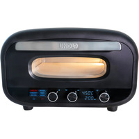 Unold Pizzaofen Don Alfredo schwarz, 1.700 Watt, für Pizzen bis ca. Ø 30cm
