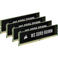 Corsair DIMM 64 GB DDR5-5600 (4x 16 GB) Quad-Kit ECC, Arbeitsspeicher schwarz, CMA64GX5M4B5600C40, WS, INTEL XMP