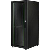 Digitus Netzwerkschrank Dynamic Basic Serie - 600x600 mm (BxT), IT-Schrank schwarz, 26 Höheneinheiten