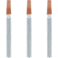 Dremel Korund-Schleifspitze Ø 3,4 mm (997), Schleifstift 3 Stück, Schaft Ø 3,2mm