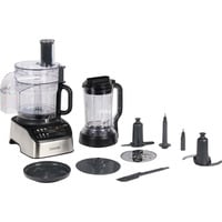 Kenwood Kompakt-Küchenmaschine MultiPro OneTouch silber/schwarz, 1.000 Watt, integrierte Waage, Mixaufsatz