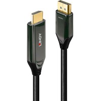 Lindy Aktives Adapterkabel DisplayPort > HDMI 8K60 schwarz, 3 Meter