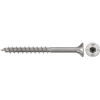 fischer Spanplattenschraube PowerFast II 4,5x70 Senkkopf TX 100 Stück, mit Teilgewinde, Edelstahl A4