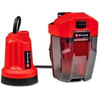 EINHELL Akku-Klarwasserpumpe GE-SP 18 LL Li - Solo, Tauch- / Druckpumpe rot/schwarz, ohne Akku und Ladegerät