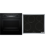 Bosch HBD635CS64 Serie 6, Backofen-Set schwarz/silber