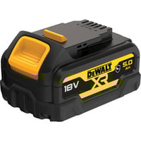 DEWALT XR Akku DCB184G, 18Volt 5Ah schwarz, Gehäuseschutz gegen Chemikalien, Säuren und Brennstoffe