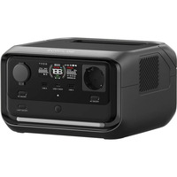 EcoFlow RIVER 3 Plus, tragbare Powerstation schwarz, 286 Wh, X-boost 2.400W, LFP-Akku