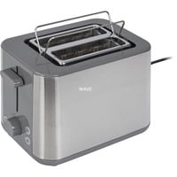 Braun Toaster PurShine HT 1510 GY edelstahl/grau, 900 Watt, für 2 Scheiben Toast