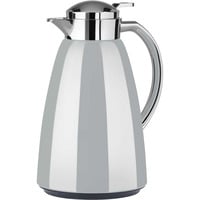 Emsa CAMPO Isolierkanne, 1 Liter hellgrau/edelstahl, QUICK TIP Verschluss
