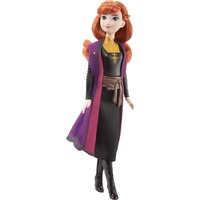 Mattel Disney Die Eiskönigin Anna-Modepuppe mit Accessoires