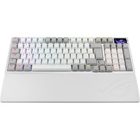 ASUS ROG Azoth 96 HE, Gaming-Tastatur weiß, DE-Layout, ROG HFX V2